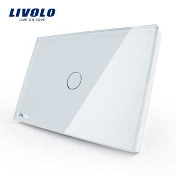 Livolo US AU Commutateur de lumière à télécommande contrôlée au mur avec port sans fil intelligent Smart Port VL-C301IR-81